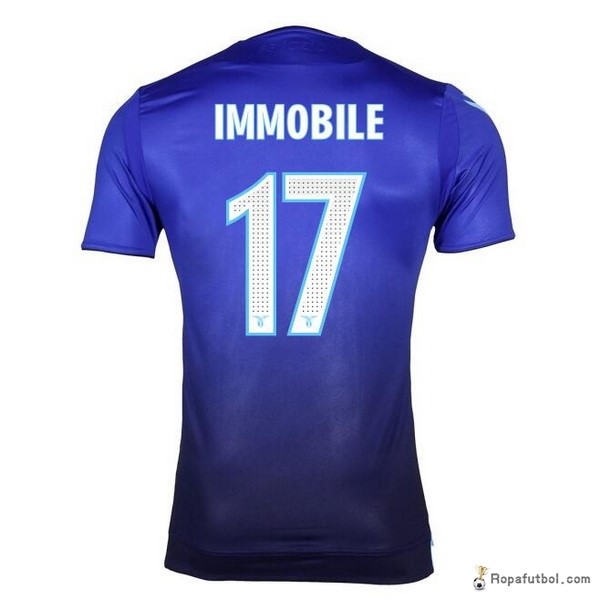 Camiseta Lazio Replica Tercera Ropa Immobile 2017/18